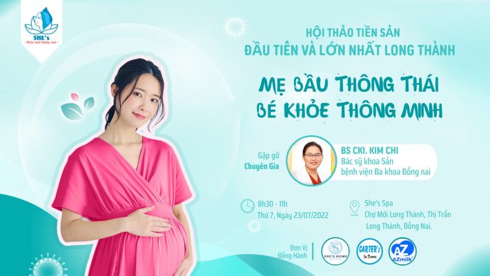 She's Spa Hội Thảo Tiền Sản Đầu Tiên Và Lớn Nhất Long Thành